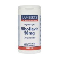 Lamberts Riboflavin Vitamin B2 50mg 100 caps