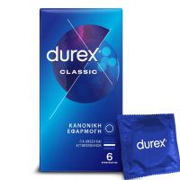 Durex Classic Προφυλακτικά 6 τμχ