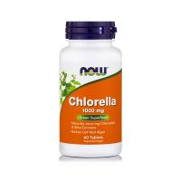 Now Foods Chlorella 1000mg Συμπλήρωμα Διατροφής για την Υγεία του Γαστρεντερικού Σωλήνα 60 ταμπλέτες