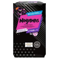 Pampers Ninjamas Girl Pyjama Pants Πάνες Βρακάκι Νυκτός για Κορίτσια 4-7 ετών 17-30kg 10 τμχ
