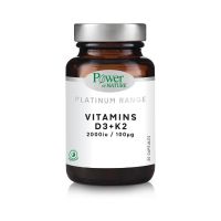 Power Health Platinum Range Vitamins D3 + K2 30 κάψουλες