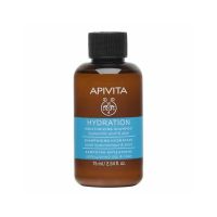 Apivita Moisturizing Σαμπουάν Ενυδάτωσης με Υαλουρονικό Οξύ & Αλόη 75 ml