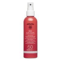 Apivita Bee Sun Safe Αντηλιακό Ενυδατικό Σπρέι Ελαφριάς Υφής για Πρόσωπο και Σώμα με Θαλάσσια Φύκη και Πρόπολη Spf50 200 ml