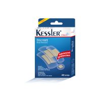 Kessler Discreet Αδιάβροχα και Αποστειρωμένα Αυτοκόλλητα Επιθέματα 40 τμχ