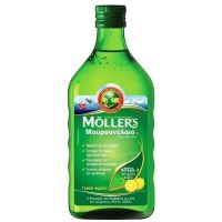 Moller's Μουρουνέλαιο με Γεύση Λεμόνι 250 ml