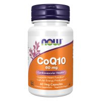 Now CoQ10 60mg Συμπλήρωμα Διατροφής για Καρδιαγγειακή Υγεία 60 veg. caps