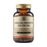 Solgar Choline Inositol 250/250mg 50 φυτικές κάψουλες