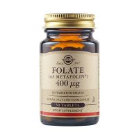 Solgar Folate (As Metafolin) 400 mcg 50 Ταμπλέτες
