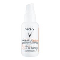 Vichy Capital Soleil UV-Age Daily Pigment Medium Λεπτόρρευστη Αντηλιακή Κρέμα Προσώπου με Χρώμα κατά της Φωτογήρανσης Spf50+ 80 ml
