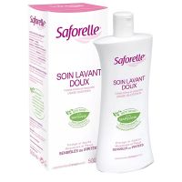 Saforelle Gentle Cleansing Care Απαλή Φροντίδα Καθαρισμού Ευαίσθητης Περιοχής 500 ml