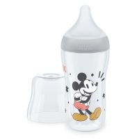 Nuk Perfect Match Mickey Mouse Πλαστικό Μπιμπερό κατά των Κολικών με Θηλή Σιλικόνης 3m+ 260 ml
