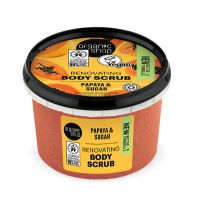 Organic Shop Renovating Scrub Σώματος με Παπάγια και Ζάχαρη 250 ml