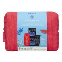 Apivita Bee Sun Safe Set με Dry Touch Λεπτόρρευστη Αντηλιακή Κρέμα Προσώπου Spf50 50 ml και Δώρο Μάσκα Προσώπου 2 x 8 ml και Black Detox Cleansing Gel 50 ml