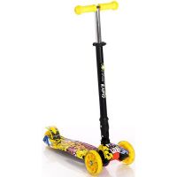 Lorelli Scooter Rapid Graffiti Τρίτροχο Πατίνι Yellow 3y+