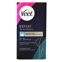 Veet Ταινίες Αποτρίχωσης με Κρύο Κερί για Ευαίσθητες Επιδερμίδες 20 τμχ