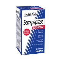 Health Aid Serrapeptase 250000IU Σερραπεπτάση Συμπλήρωμα Διατροφής 30 tabs