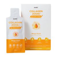 Zooki Collagen Mango-Peach Πόσιμο Κολλαγόνο 14 φακελάκια