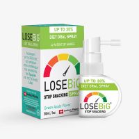 LOSEBiG Diet Oral Stop Snacking Spray Green Apple 30 ml