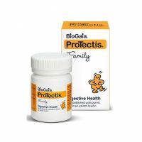 BioGaia ProTectis Family Προβιοτικά με Γεύση Λεμόνι 60 μασώμενα δισκία