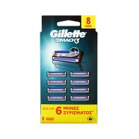 Gillette Mach3 Ανταλλακτικές Κεφαλές 8 τμχ