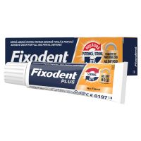 Fixodent Plus Strong Bite Στερεωτική Κρέμα για Oλικές και Mερικές Oδοντοστοιχίες 40 ml