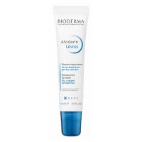 Bioderma Atoderm Baume Levres Εντατική Φροντίδα Θρέψης & Αναδόμησης για τα Χείλη 15 ml