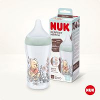 Nuk Perfect Match Disney Winnie Τhe Pooh Μπιμπερό PP κατά των Κολικών με Θηλή Σιλικόνης 3m+ 260 ml