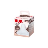 Nuk Perfect Match Θηλή Σιλικόνης Μέγεθος XL 6m+ 2 τμχ