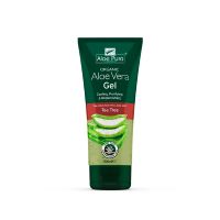 Optima Aloe Pura Organic Aloe Vera Gel με Tea Tree Δροσίζει και Αποκαθιστά την Ξηρή Επιδερμίδα 200 ml