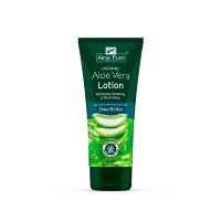 Optima Aloe Pura Organic Aloe Vera Lotion με Shea Butter για Επανόρθωση, Καταπράϋνση και Θρέψη 200 ml