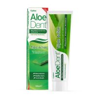 Optima Aloe Dent Triple Action Οδοντόκρεμα με Αλόη Τριπλής Δράσης 100 ml