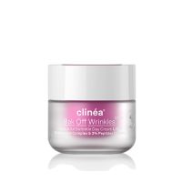 Clinea Bak Off Wrinkles Κρέμα Ημέρας Προσώπου Εντατικής Αντιγήρανσης Ελαφριάς Υφής 20 Spf 50 ml