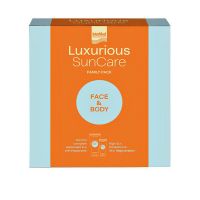 Luxurious Suncare Family Set με High Protection Face Cream Spf50 75 ml & Sun Protection Body Cream Spf50 200 ml