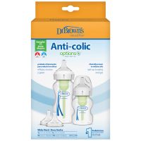 Dr. Brown's Options+ Baby Bottle Starter Kit με 1 Μπιμπερό 270 ml & 1 Μπιμπερό 150 ml