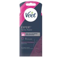 Veet Expert Αποτριχωτικές Ταινίες Προσώπου με Κρύο Κερί 20 τμχ