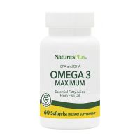 Nature's Plus EPA & DHA Omega 3 Maximum Ιχθυέλαιο 60 softgels