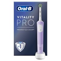Oral-B Vitality Pro Επαναφορτιζόμενη Ηλεκτρική Οδοντόβουρτσα Liliac