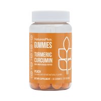 Natures Plus Gummies Turmeric Curcumin 250 mg Γεύση Ροδάκινο 60 Ζελεδάκια