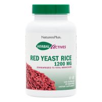 Natures Plus Herbal Actives Red Yeast Rice 600 mg 60 Κάψουλες