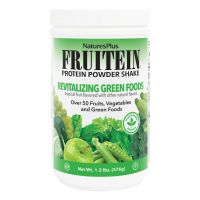 Natures Plus Fruitein Ρόφημα Πρωτεΐνης Περισσότερα από 50 Φρούτα, Λαχανικά και Πράσινες Τροφές Γεύση Τροπικών Φρούτων 576 gr