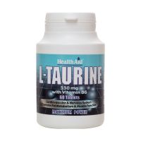 Health Aid L-Taurine 550mg + Vitamin B6 60 tabs