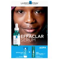 La Roche-Posay Set με Effaclar Serum Κατά των Ατελειών και των Σημαδιών 30 ml & Δώρο Effaclar Gel 50 ml & Effaclar A.Z Gel-Cream 3 ml