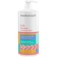 Pharmasept Kids Παιδικό Σαμπουάν και Αφρόλουτρο 2 σε 1 1000 ml