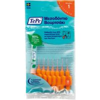TePe Interdental Original Μεσοδόντια Βουρτσάκια Πορτοκαλί 0.45mm 8 τμχ