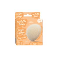 The Eco Gang Konjac Pure White Σφουγγάρι Καθαρισμού Προσώπου για Όλες τις Επιδερμίδες 1 τμχ