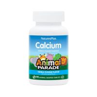 Natures Plus Animal Parade Calcium για τη Φυσιολογική Ανάπτυξη των Παιδιών Σχήμα Ζωάκι 90 Μασώμενες Ταμπλέτες