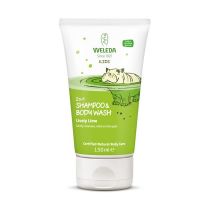 Weleda Kids 2in1 Shampoo & Body Wash Lime Παιδικό Αφρόλουτρο και Σαμπουάν με Άρωμα Δροσερό Μοσχολέμονο 150 ml