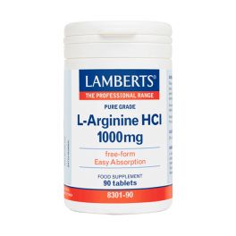 Lamberts L-Arginine HCl 1000mg 90 ταμπλέτες
