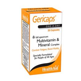 Health Aid Gericaps Mutlivitamin & Mineral Complex 30 Capsules