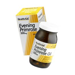 Health Aid Evening Primrose Oil 500mg + Vitamin E 120 Capsules
